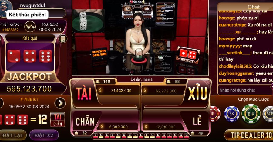 Giải trí cùng game Tài Xỉu livestream