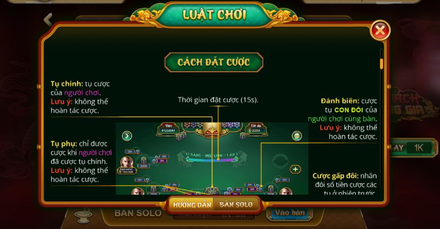 Tìm hiểu về cách đặt cược khi chơi game bài Xì Dách